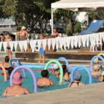 El verano se vive a full en la pile del club 4