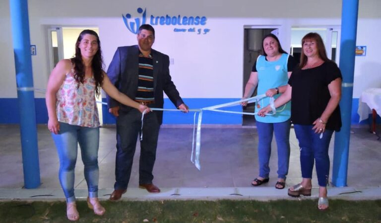 Trebolense inauguró el nuevo ala del Manitos Traviesas