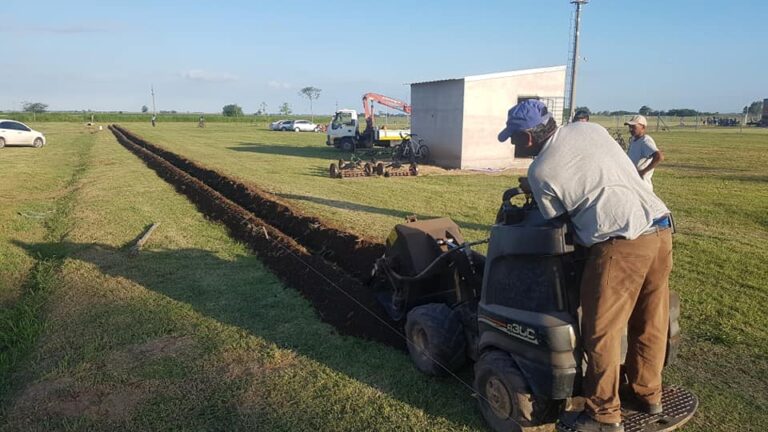 INVERSIONES EN DEPORTE – Agua potable para el nuevo predio