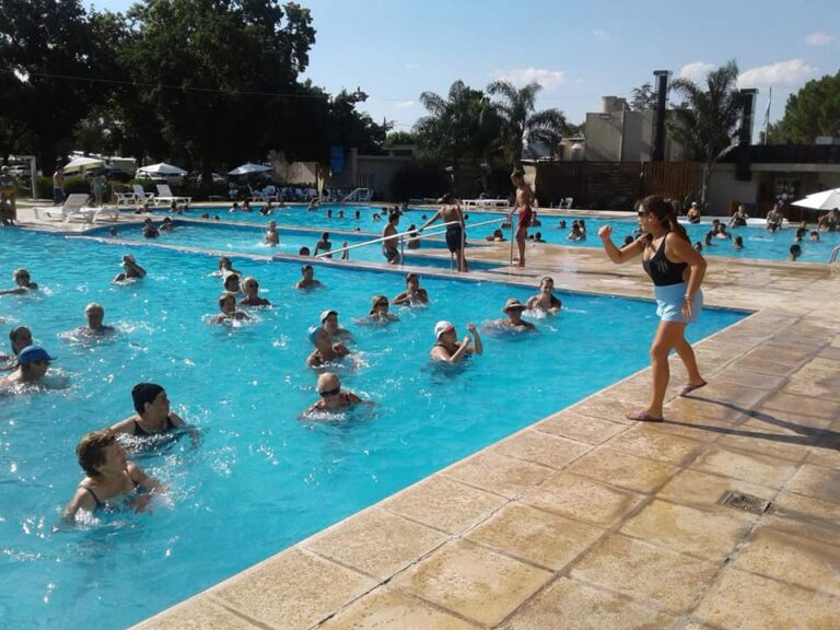 Aqua Gym multitudinaria y con toda la onda