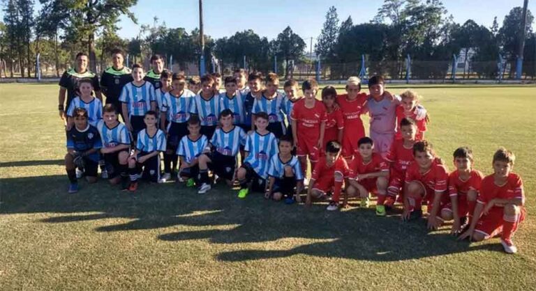 Trebolense recibió a Susanense en cotejos amistosos