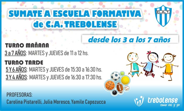 Ya podés sumarte a nuestra Escuela Formativa!!