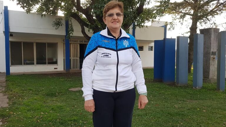 Sonia Adagio juega en Ushuaia el Campeonato Argentino de bochas