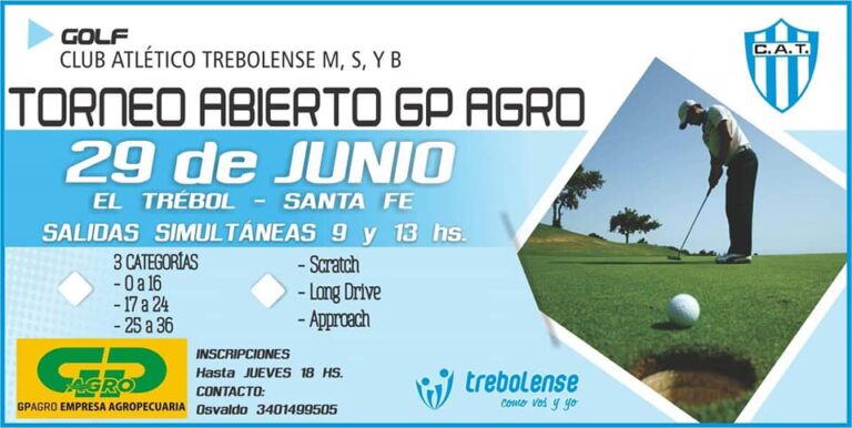 GOLF – Se juega la Copa GP Agro