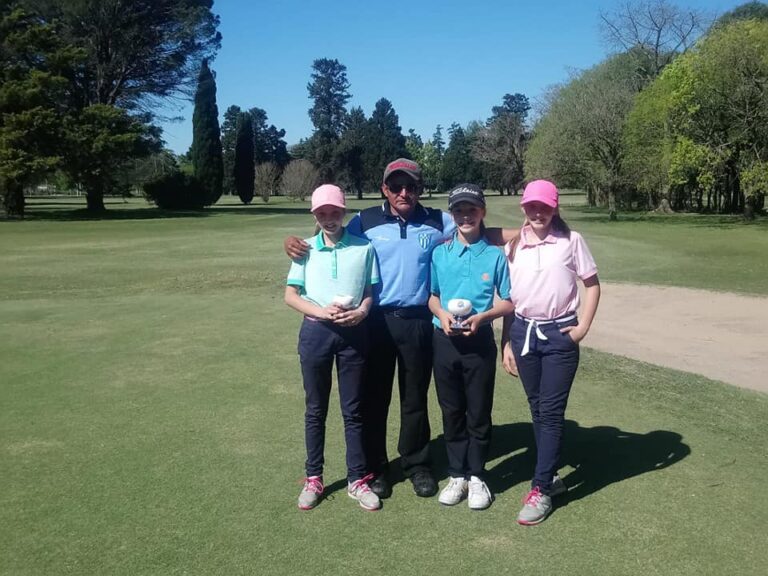 GOLF EN RAFAELA – El «Cele» se quedó con todo el podio en menores