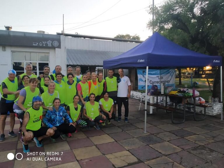 Patriada de Navidad del Grupo de Trote Los Correcaminos