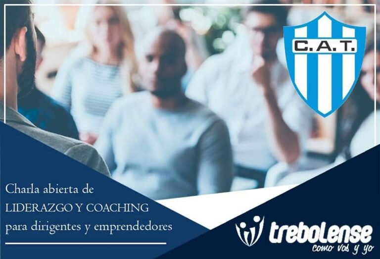 Trebolense organiza la primera charla de Liderazgo y coaching para dirigentes y emprendedores