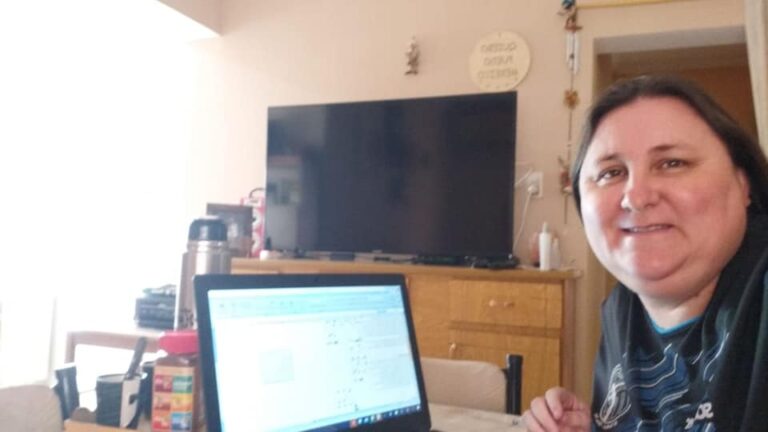 El intenso trabajo del voley del «Cele» en tiempos de cuarentena