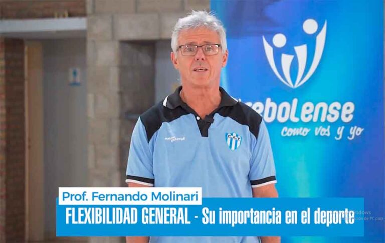 Fernando Molinari en TREBOLENSE TV – La importancia de la flexibilidad en el deporte