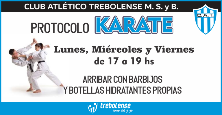 Karate desde hoy en el Dojo!