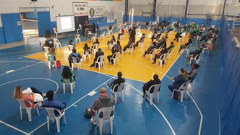 Charla instructiva para los profes de la ciudad en nuestro Gimnasio