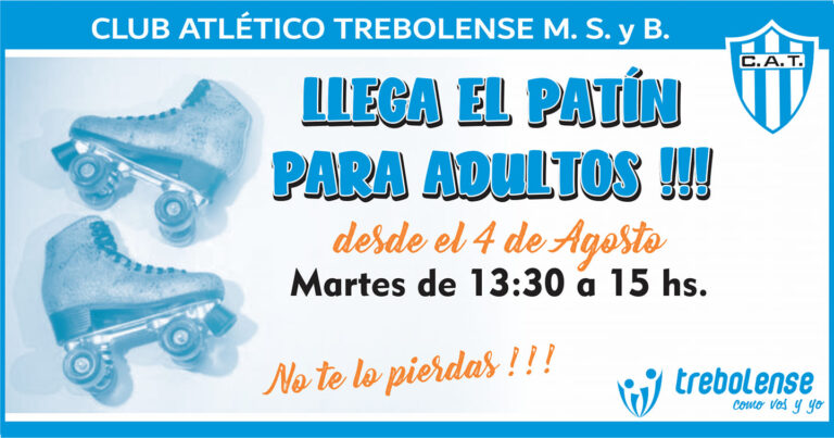 Se viene patín adultos!