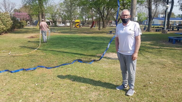 Pietrani y los detalles del inicio de la escuela de golf
