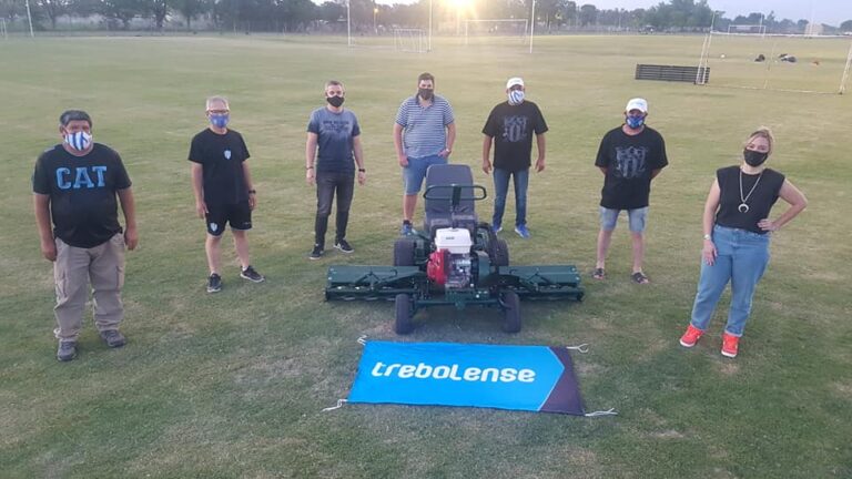 Importante inversión de Trebolense para el trato del césped