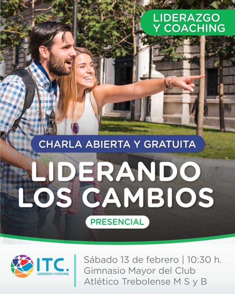 Charla gratuita sobre liderazgo y coaching en Trebolense