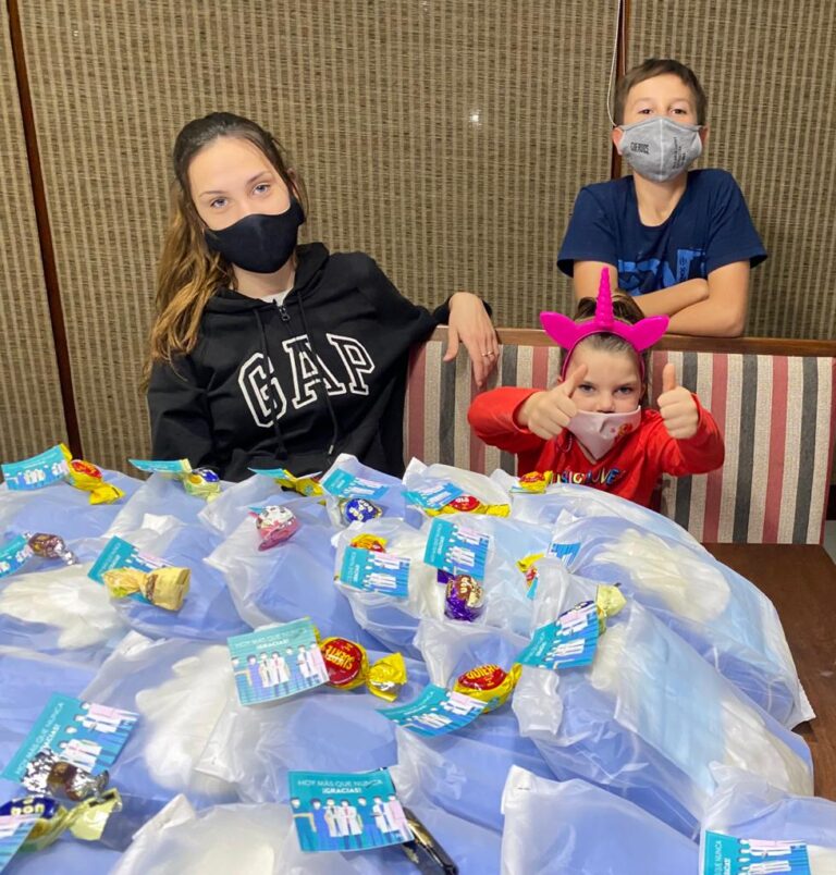 «Trebolense voluntario» ya confeccionó 800 kits covid