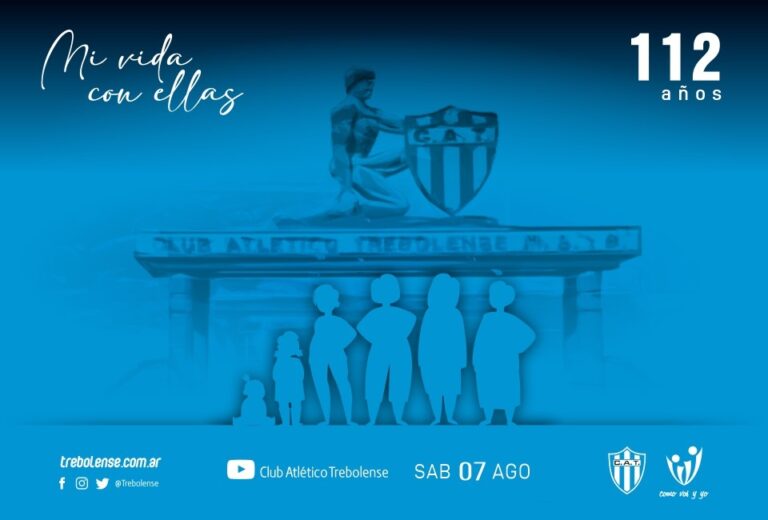 MI VIDA CON ELLAS – Trebolense presentó los festejos de sus 112 años