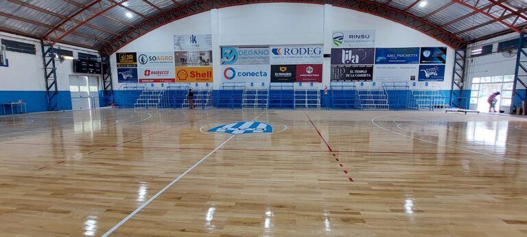 20 HS – Hoy se inaugura la flamante cancha de básquetbol