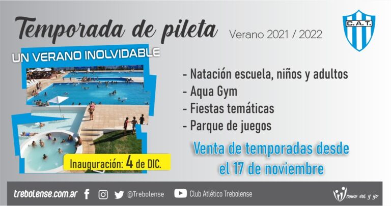 Se viene una temporada de pileta inolvidable
