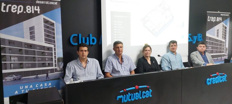 Mutual CAT y Trebolense presentaron «Desarrollos CAT»
