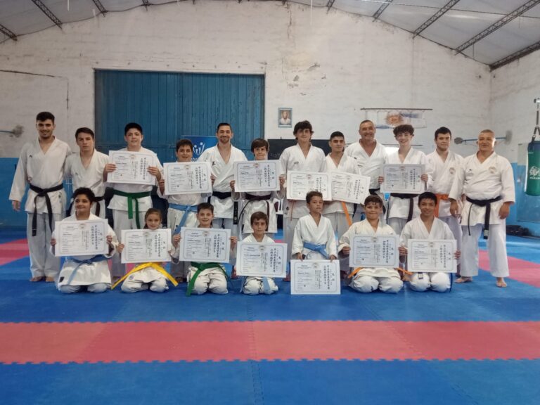 Karate cerró un año especial y promisorio