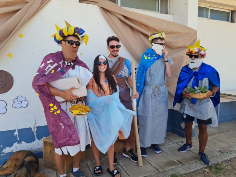 Los Reyes Magos pasaron por la colonia de vacaciones