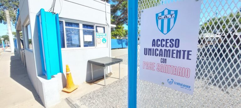 PASE SANITARIO – El club ya lo implementa para el ingreso al campo de deportes