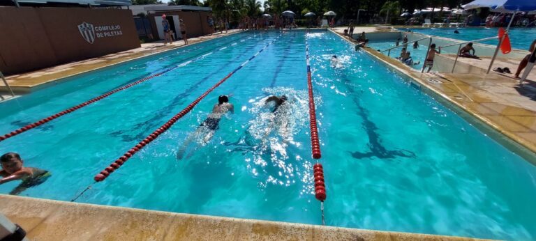 El gran éxito de «Brazada solidaria»