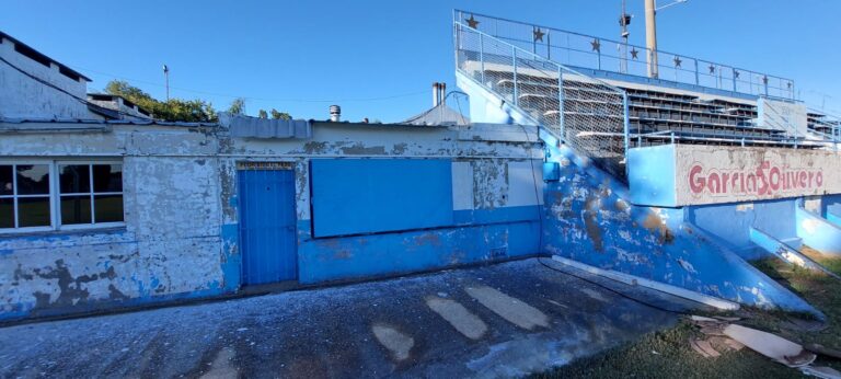Refaccionan el estadio «Centenario»