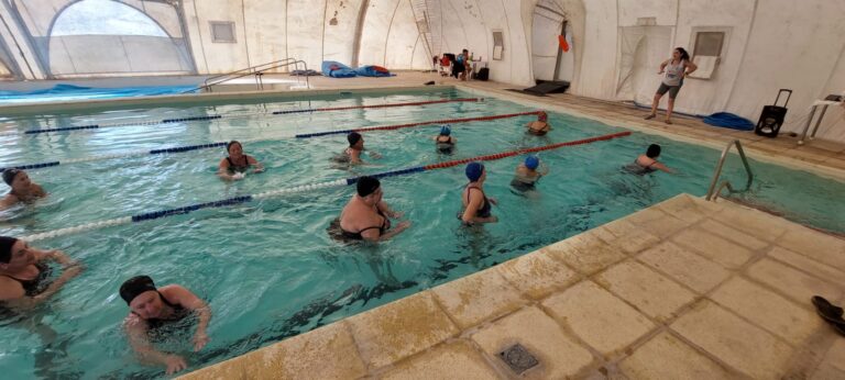 Aqua Gym a pleno en la pile de Trebolense