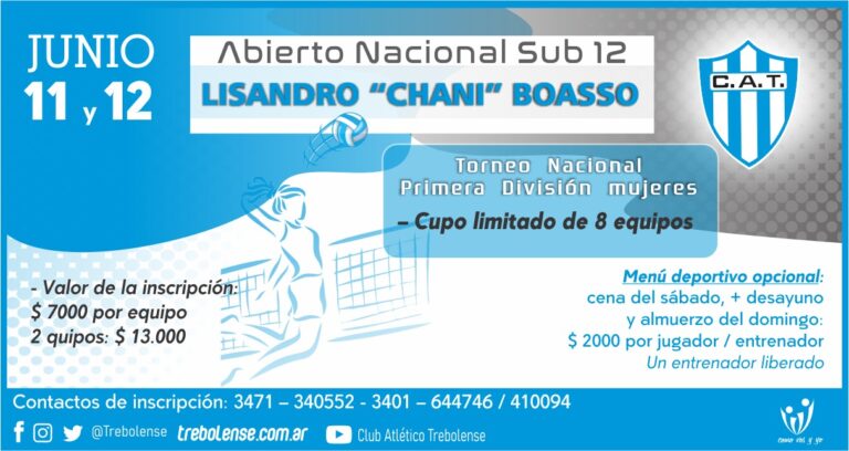 Trebolense ya prepara el «Lisandro Chani Boasso»