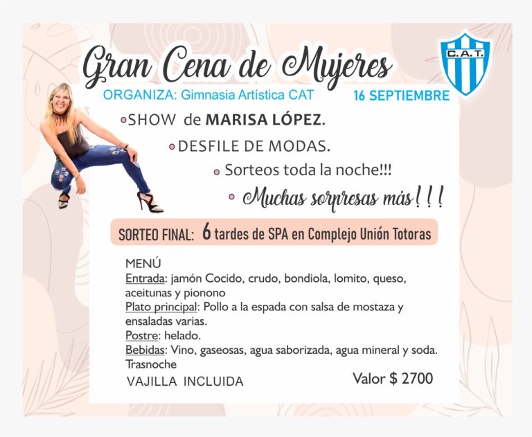 Gran cena de mujeres de Gimnasia Artística