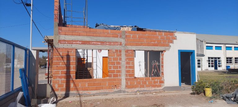 Las obras del CEF Nº 41 avanzan a paso firme