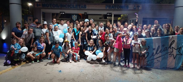 Pamela Massa fue recibida en Trebolense con un gran agasajo