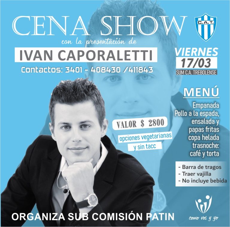 Se viene la cena show de patin artístico