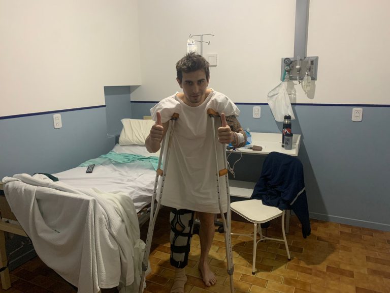 ¡Jere Mondino se operó con éxito y ya inicia su recuperación!