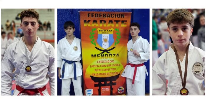 KARATE – ¡Podios de Trebolense en Mendoza!