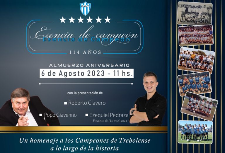 HOY – Sale a la venta la tarjeta del almuerzo de nuestros 114 años