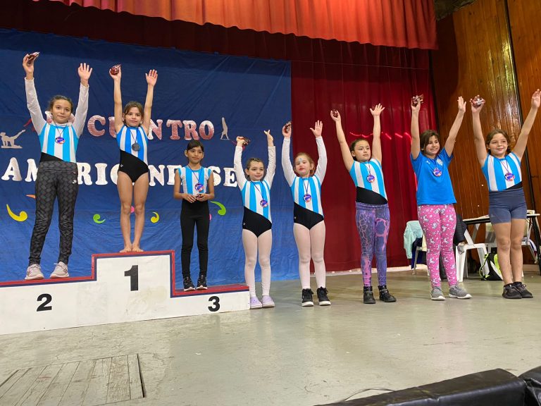 La gimnasia artística del «Cele» copó Carlos Pellegrini