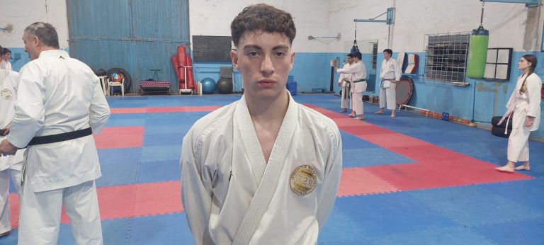 KARATE – Loriano Selle participará de un torneo en Chile