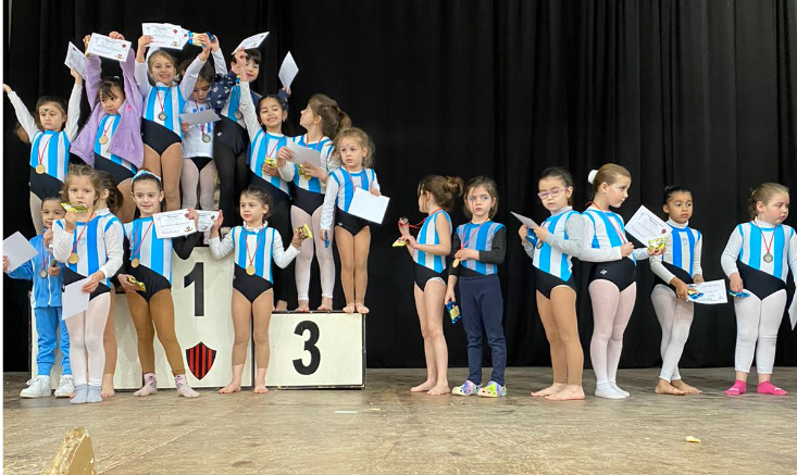 Más de 40 gimnastas del «Cele» en el torneo de la AGOS