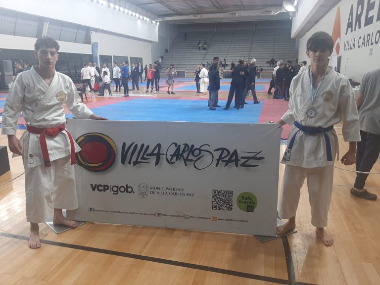 KARATE – Grandes podios en el Nacional de Carlos Paz