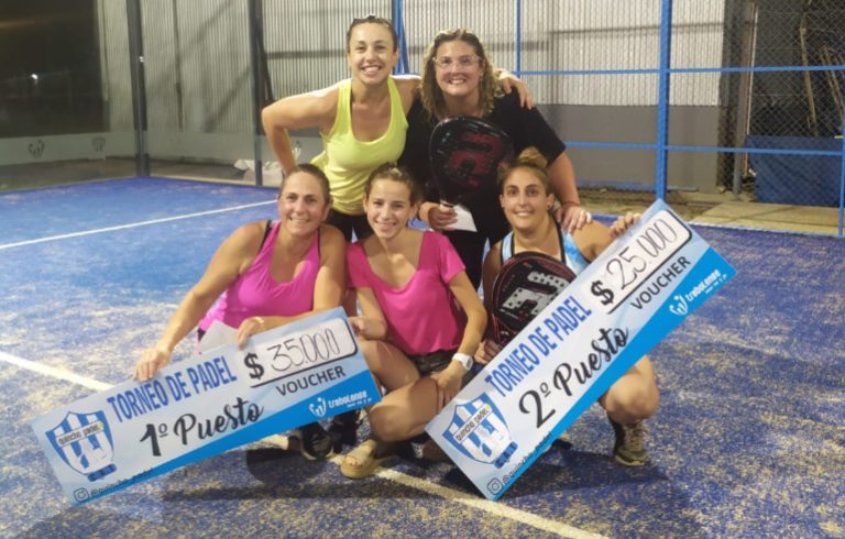 El padel de Trebolense culminó su torneo de damas