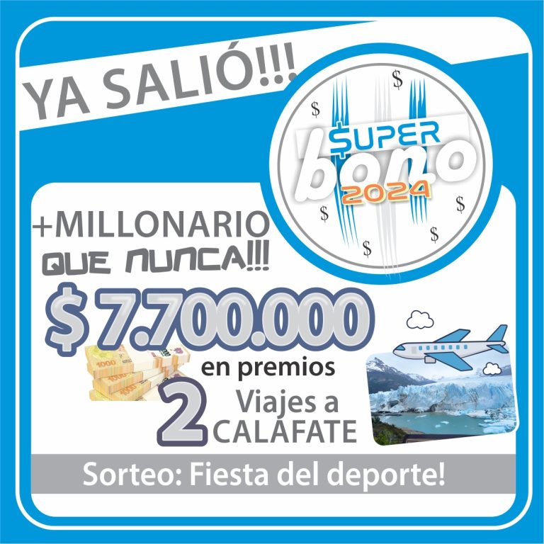 ¡El Súper Bono es de locos y ya está en la calle!