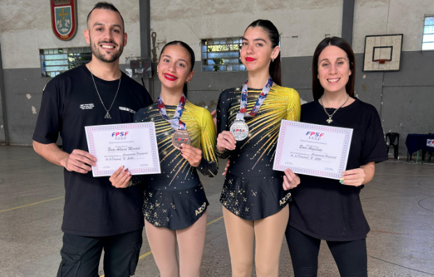 PATIN ARTISTICO – Podios provinciales y clasificaciones al Nacional