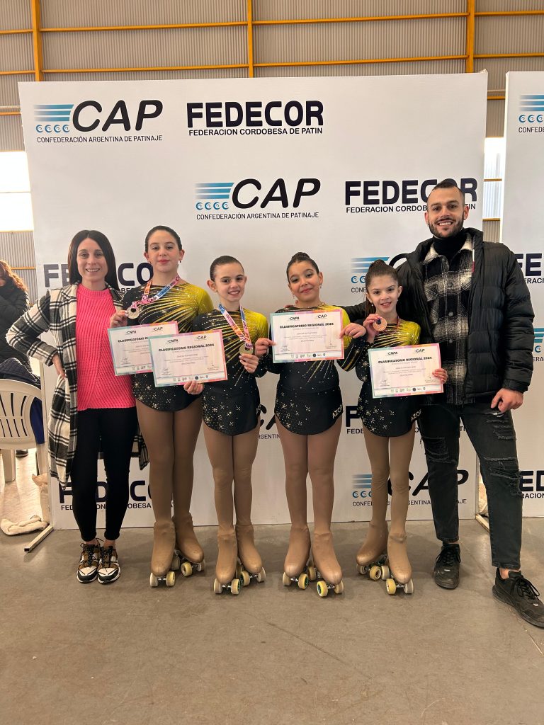 El patín artístico brilló en Río Segundo y ya piensa en Misiones
