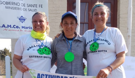 Trebolense participó de un maratón durante el fin de semana