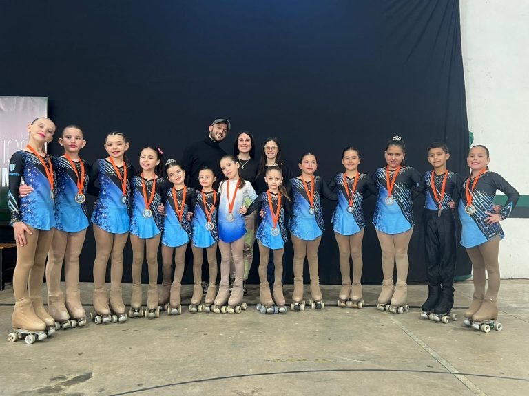 ¡El patín de Trebolense a puro podio!