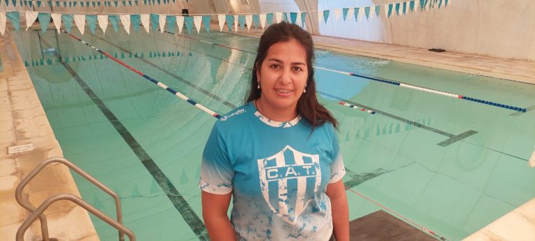 GABY ORDOÑEZ Y EL ENCUENTRO DE NATACION DE ADULTOS – «Esperamos una gran jornada y que la gente la pase muy bien»