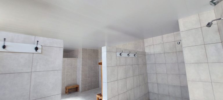 Avanzan las obras en los vestuarios de la pileta